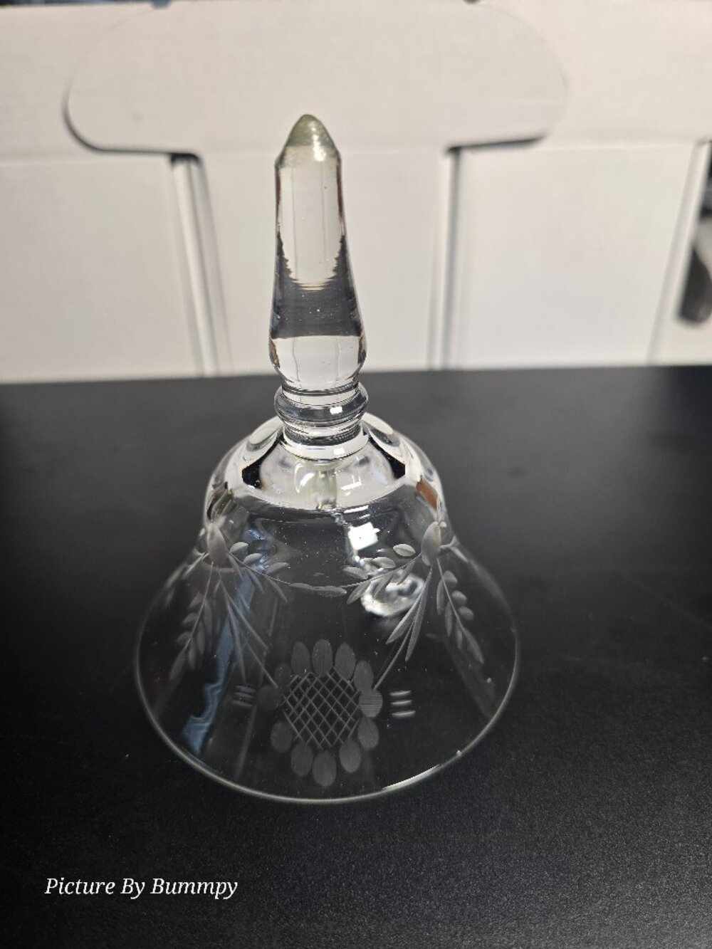 Vintage crystal dinner bell